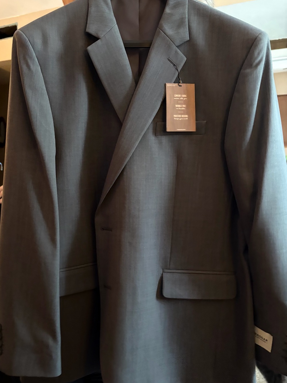 Haggar Men's Gray Suit Jacket brand new